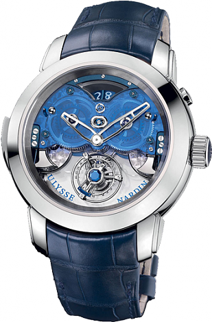 Review Ulysse Nardin Imperial Blue 9700-125 Complications Replica watch